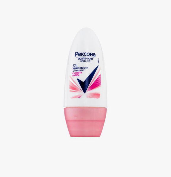Дезодорант-антиперспирант женский Rexona шариковый Сухость пудры 50 мл 