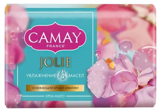 Крем-мыло туалетное твердое Camay  Jolie увлажнение 85 г