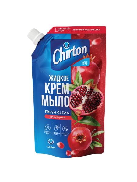 Крем-мыло для рук и тела Chirton Сочный гранат жидкое 500 мл