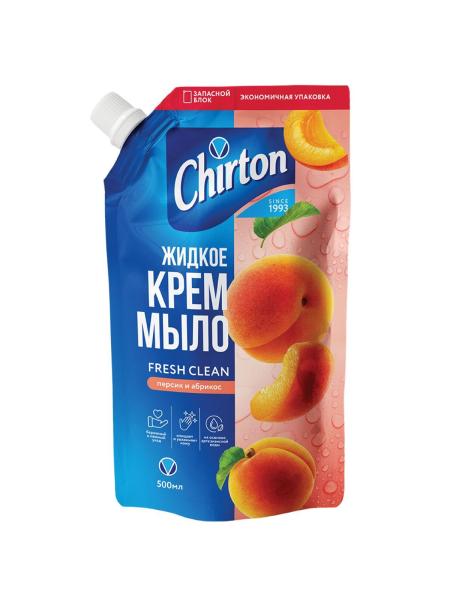 Крем-мыло для рук и тела Chirton Персик и абрикос жидкое 500 мл