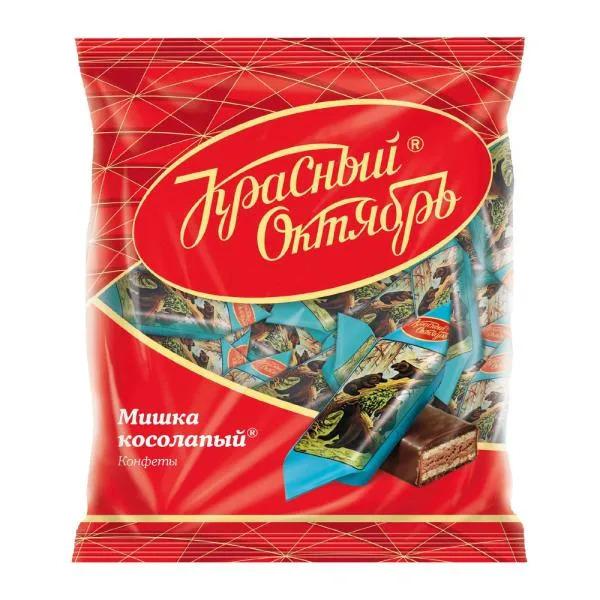 Конфеты Красный октябрь Мишка косолапый 200г