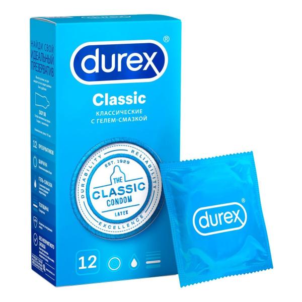 Презервативы Durex Classic 12 шт