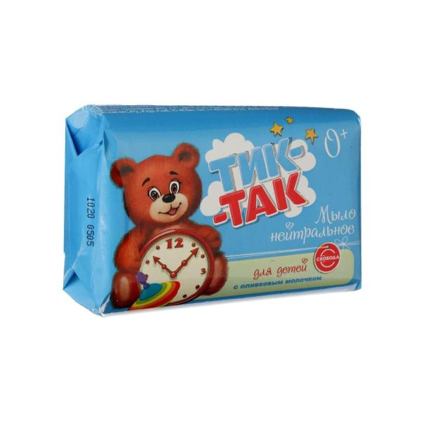 Мыло детское Свобода Тик-Так с оливковым молочком 90 г