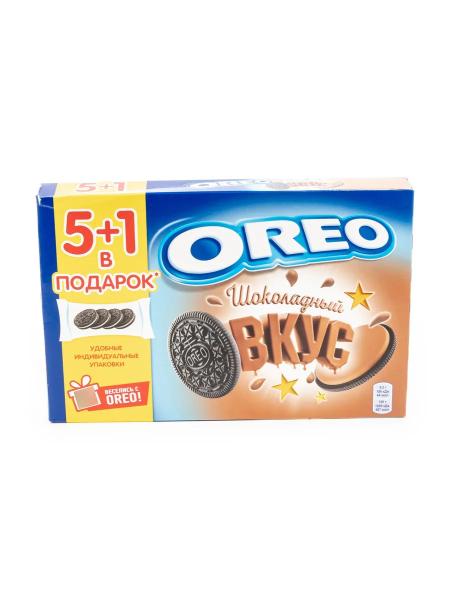 Печенье OREO (Орео) с какао и начинкой со вкусом шоколада, 228 г