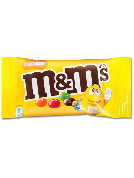 Драже M&M's с арахисом 45 г 